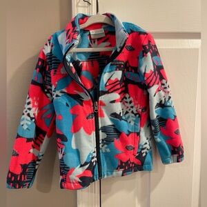 Girls Columbia fleece jacket 4t